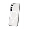 Mey İthalat®  Samsung Galaxy S24 Kılıf Magneticsafe Şeffaf Silikon - Şeffaf