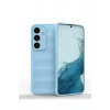 Mey İthalat®  Samsung Galaxy S24 Kılıf Optimum Silikon - Sky Blue
