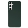 Mey İthalat®  Samsung Galaxy S24 Plus Kılıf First Silikon - Koyu Yeşil