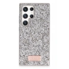 Mey İthalat®  Samsung Galaxy S24 Ultra Bright Simli Kapak - Gümüş