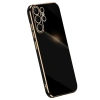 Mey İthalat®  Samsung Galaxy S24 Ultra Kılıf Volet Silikon - Siyah