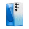 Mey İthalat®  Samsung Galaxy S24 Ultra Pummel Shiny Magsafe Kapak - Mavi