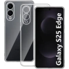 Mey İthalat®  Samsung Galaxy S25 Edge Kılıf Lüx Şeffaf Silikon