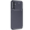 Mey İthalat®  Samsung Galaxy S25 Kılıf Auto Focus Karbon Kapak - Lacivert