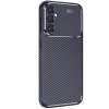 Mey İthalat®  Samsung Galaxy S25 Kılıf Auto Focus Karbon Kapak - Lacivert