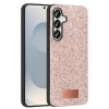 Mey İthalat®  Samsung Galaxy S25 Plus Bright Simli Kapak - Pembe