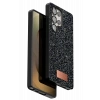 Mey İthalat®  Samsung Galaxy S25 Ultra Bright Simli Kapak - Siyah