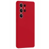 Mey İthalat®  Samsung Galaxy S25 Ultra Kılıf Nano içi Kadife Silikon - Kırmızı