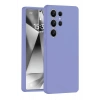 Mey İthalat®  Samsung Galaxy S25 Ultra Kılıf Nano içi Kadife Silikon - Lila