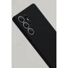 Mey İthalat®  Samsung Galaxy S25 Ultra Kılıf Nano içi Kadife Silikon - Siyah