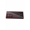 Mey İthalat®  Samsung Galaxy S25 Ultra Remim Lensli Magsafe Standlı Kapak - Bordo