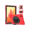 Mey İthalat®  Samsung Galaxy T220 Tab A7 Lite 8.7 Kılıf Amazing Tablet Kapak - Kırmızı