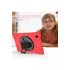 Mey İthalat®  Samsung Galaxy T220 Tab A7 Lite 8.7 Kılıf Amazing Tablet Kapak - Kırmızı