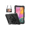 Mey İthalat®  Samsung Galaxy T510 Tab A 10.1 Kılıf Pars Tablet Kapak - Siyah
