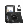 Mey İthalat®  Samsung Galaxy Tab A11 Plus Kılıf Amazing Tablet Kapak - Siyah