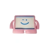 Mey İthalat®  Samsung Galaxy Tab A9 Plus Kılıf Karakter Tablet Silikon - Açık Pembe