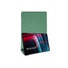 Mey İthalat®  Samsung Galaxy X200 Tab A8 10.5 Kılıf Tablet Smart Kılıf - Koyu Yeşil