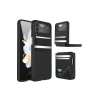 Mey İthalat®  Samsung Galaxy Z Flip 3 Kılıf Belt Flip Kapak - Siyah