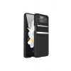 Mey İthalat®  Samsung Galaxy Z Flip 3 Kılıf Belt Flip Kapak - Siyah
