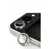 Mey İthalat®  Samsung Galaxy Z Flip 5 Valdez Metal Kamera Lens - Krem
