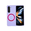 Mey İthalat®  Samsung Galaxy Z Fold 5 Kılıf Mata Fold Kapak - Lila