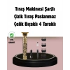 Mey İthalat® Şarjlı Titanyum Bıçaklı Saç Kesme Makinesi