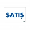 Mey İthalat® Satış Uyarı Levhası 17,5x25 KOD:1740