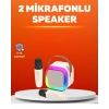 Mey İthalat® Ses Efektli Mikrofonlu Kablosuz Karaoke Sistemi