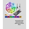 Mey İthalat® Sese Duyarlı 10M Smart Şerit Led IOS Android Kontrollü RGB Işık
