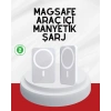 Mey İthalat® Şık Tasarımlı MagSafe Araç Telefon Tutucu Type-C Girişli