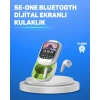 Mey İthalat® Şık Tasarımlı Siyah Beyaz Kablosuz Kulaklık Çoklu Dil Destekli