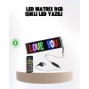 Mey İthalat® Şık ve Fonksiyonel RGB LED Panel Canlı Renk Yansımalı Işık Sistemi