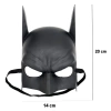 Mey İthalat® Siyah Renk Çocuk Boy Arkadan Lastikli Maske   20x14 cm