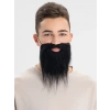 Mey İthalat® Siyah Renk Takma Sakal Bıyık Takımı