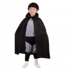 Mey İthalat® Siyah Renk Yakalı Çocuk Pelerin 90 cm