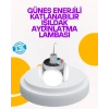 Mey İthalat® Solar Enerjili Katlanabilir Led Kamp ve Bahçe Lambası