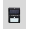 Mey İthalat® Solar Güneş Enerjili Hareket Sensörlü 4 Taraflı Bahçe Lambası – IP65 Su Geçirmez, 100 LED