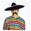 Mey İthalat®  Sombrero Meksika Şapkası Mariachi Altın Şeritli Yetişkin Boy