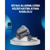 Mey İthalat® Suya Dayanıklı 110dB Alarmlı Çelik Disk Kilidi