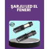 Mey İthalat® Suya Dayanıklı 4 Modlu Mini LED El Feneri