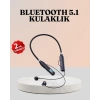 Mey İthalat® Suya Dayanıklı Manyetik Spor ve Günlük Kullanım Kulaklığı