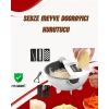 Mey İthalat® Süzgeçli Çok Fonksiyonlu Döner Rende ve Doğrayıcı