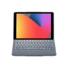 Mey İthalat®   T5506D iPad 10.2 (9.Nesil) Kılıf Palermo Ledli Klavyeli Standlı Tablet Kılıfı - Siyah