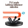 Mey İthalat® Tak ve Kullan Mikrofon - Gürültü Engelleyici