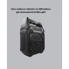 Mey İthalat® Taşınabilir Bluetooth Hoparlör – FM Radyo, USB, SD Kart ve TWS Özellikli