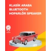 Mey İthalat® Taşınabilir Klasik Araç Tasarımlı Kablosuz Hoparlör