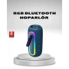 Mey İthalat® Taşınabilir Mini Bluetooth Hoparlör Güçlü Ses ve Şık Kırmızı Tasarım