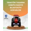 Mey İthalat® Taşınabilir Nostaljik Araç Tasarımlı Bluetooth Hoparlör
