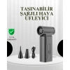 Mey İthalat® Taşınabilir Şarjlı Güçlü Hava Üfleme Aleti Çok Yönlü Kullanım