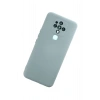 Mey İthalat®  Tecno Camon 16 Kılıf Nano içi Kadife Silikon - Buz Mavisi